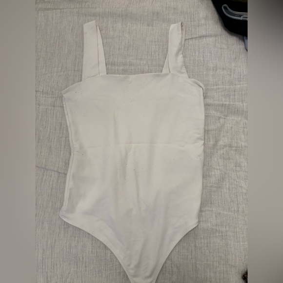 Abercrombie & Fitch Black and White Squareneck body suits - Picture 5 of 6